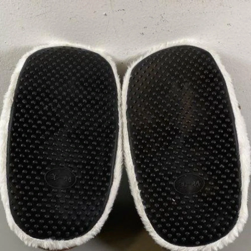 Jordan Plush White and Brown Sneakers